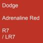 Preview: Dodge, Adrenaline Red, R7 / LR7.